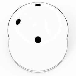 STEAM NOZZLE 45° 3 X Ø1.6MM CPL