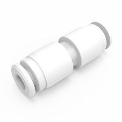 REDUCTION PLUG FITTING Ø4 - Ø4 PVDF