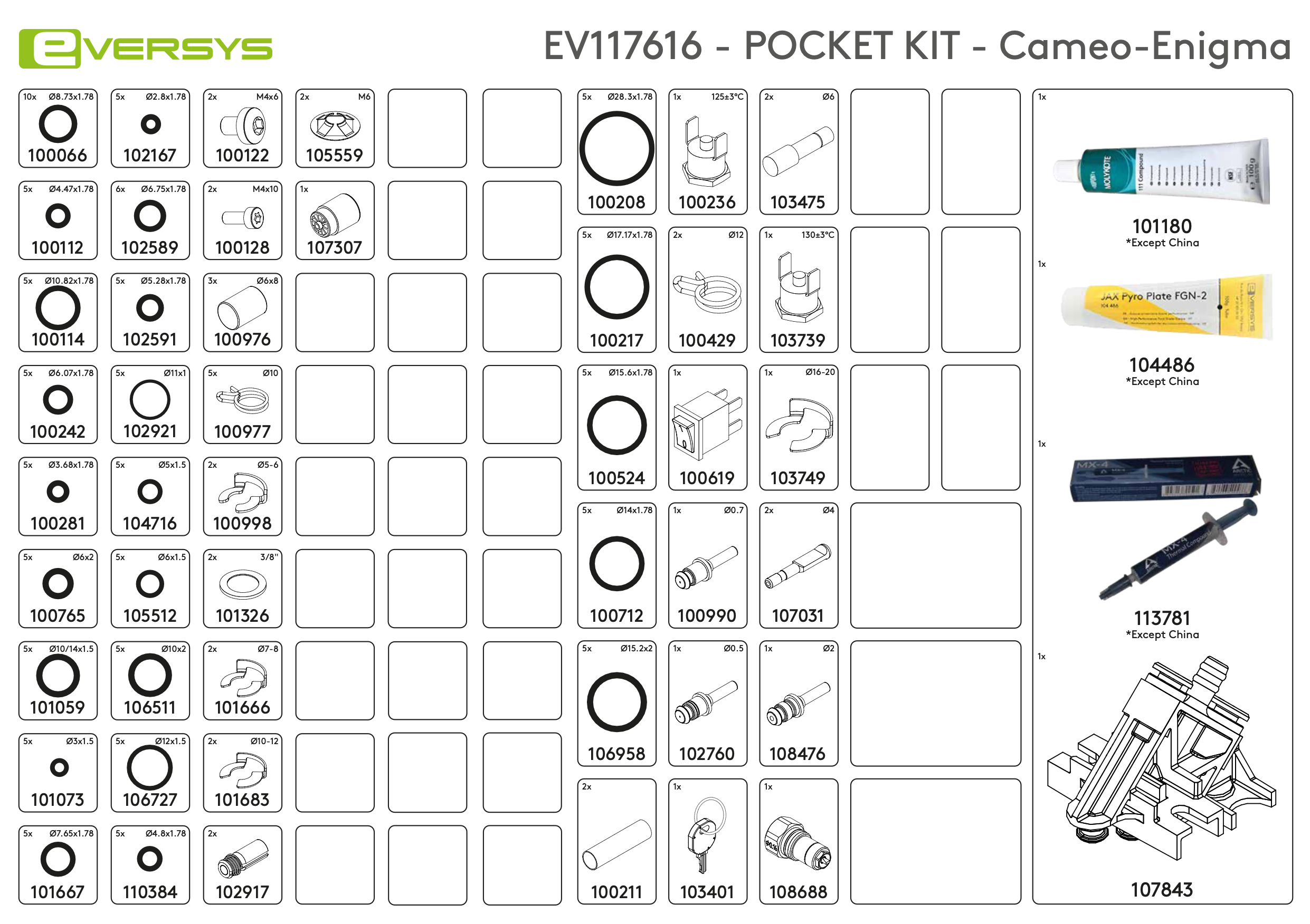 POCKET KIT CAMEO - ENIGMA