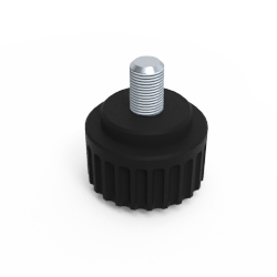 KNURLED NUT M4X6