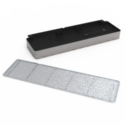 BIG DRIPTRAY 2M + GRID WITHOUT RINSER
